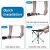 Foldable Camping Stool Retractable Portable Folding Chair Easy Setup Lightweight Backpacking Stool Carry Bag Fishing Camping Hiking BBQ